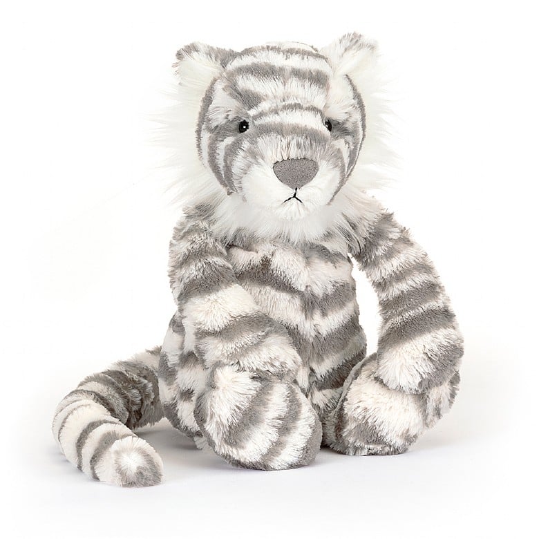 Jellycat Bashful Snow Tiger-Jellycat-The Bugs Ear