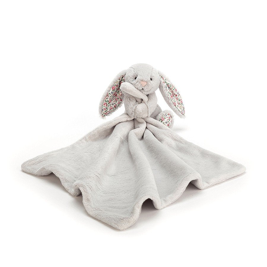 Jellycat Blossom Silver Bunny Soother-Jellycat-The Bugs Ear
