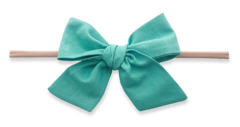 Baby Bling Big Cotton Bow Caribbean-Baby Bling-The Bugs Ear