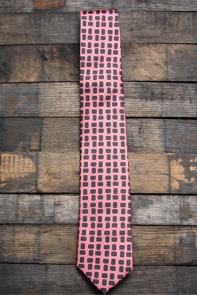 Barrel Aged Necktie in Pink-Barrel Down South-The Bugs Ear