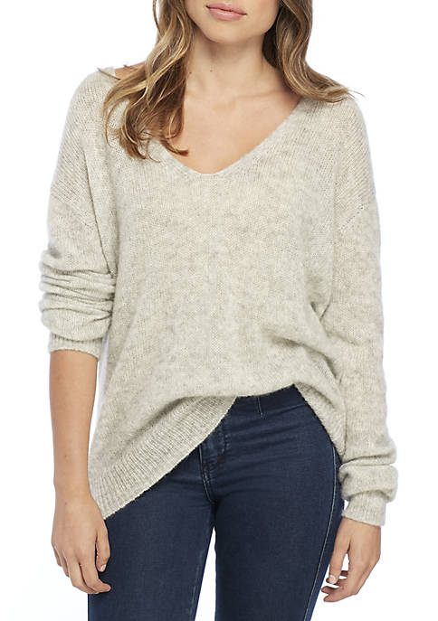 We The Free Free People Catalina Thermal Grey-Free People-The Bugs Ear