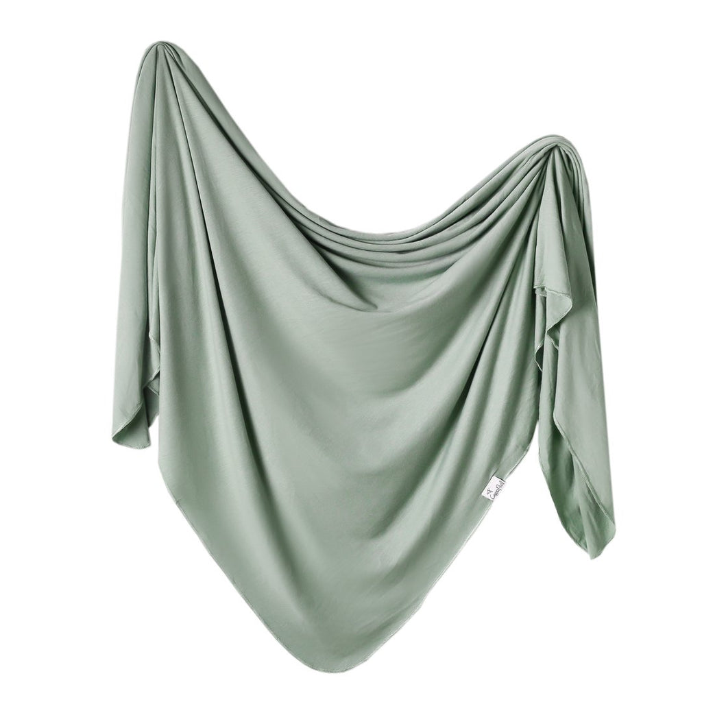 Copper Pearl Briar Knit Swaddle Blanket-Copper Pearl-The Bugs Ear