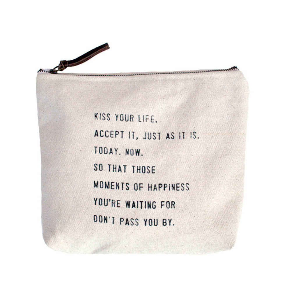 Kiss Your Life Canvas Bag-Sugarboo Designs-The Bugs Ear