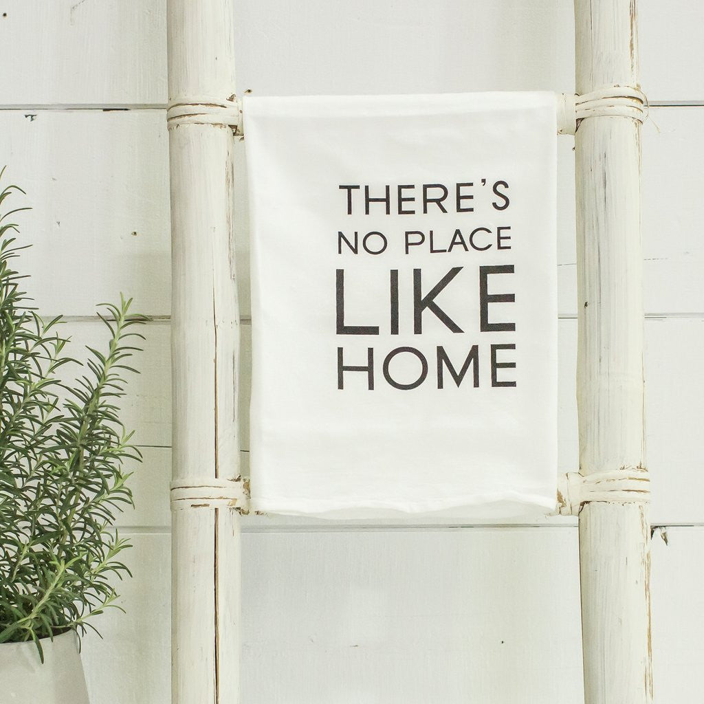 There's No Place Like Home Flour Sack Towel-Face to Face Designs-The Bugs Ear