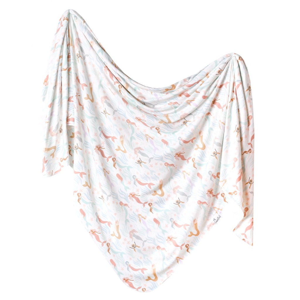 Copper Pearl Coral Knit Swaddle Blanket-Copper Pearl-The Bugs Ear