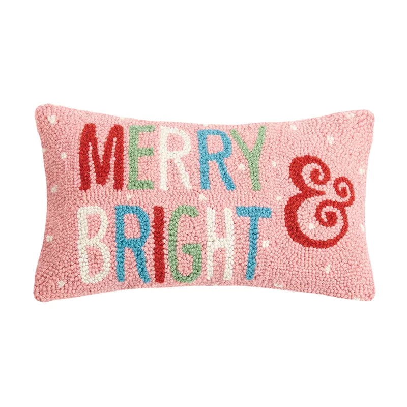 Merry and Bright Hook Pillow-Peking Handicraft-The Bugs Ear