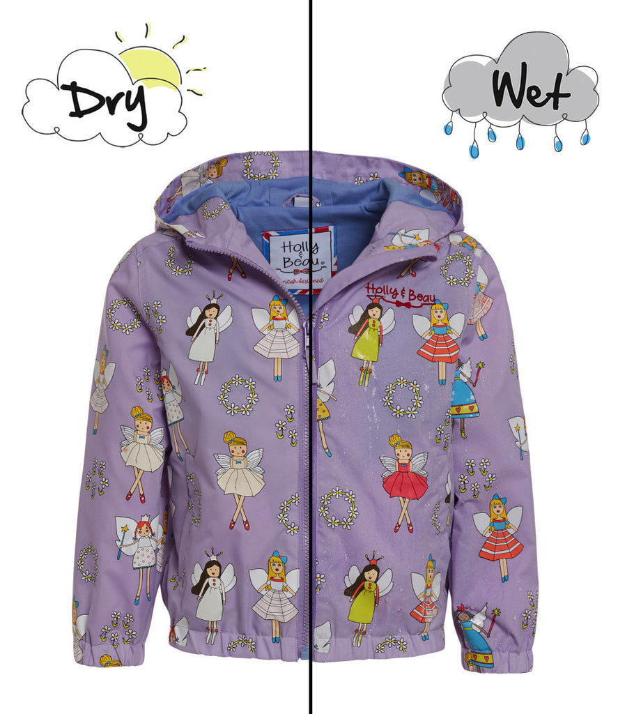 Holly and Beau Color Changing Raincoat Fairy-Holly and Beau-The Bugs Ear