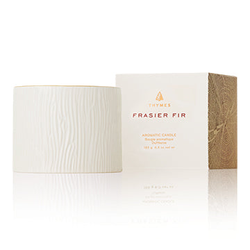 Frasier Fir Thymes Ceramic Petite Candle-Thymes Frasier Fir-The Bugs Ear