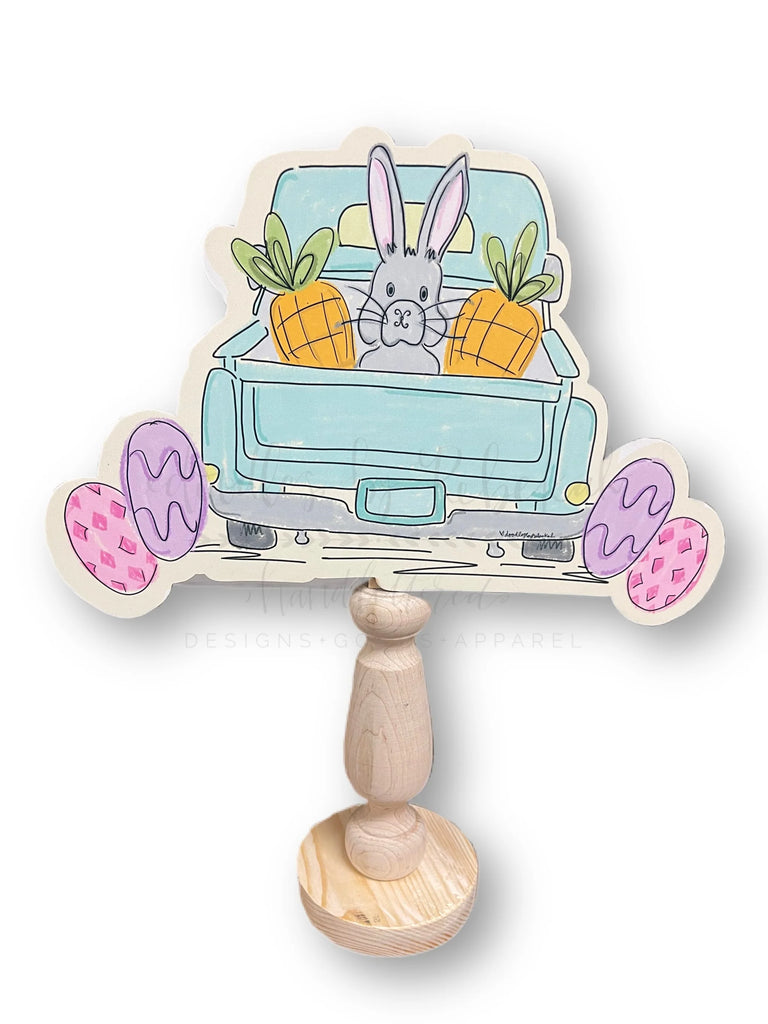 Easter Truck Topper-Doodles By Rebekah-The Bugs Ear