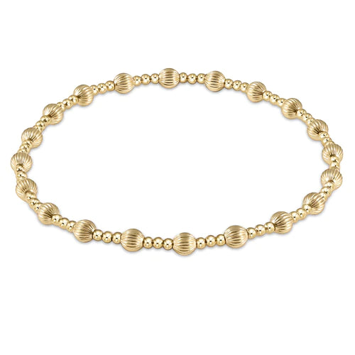 Enewton Dignity Sincerity Pattern 4mm Bead Bracelet - Gold-Enewton-The Bugs Ear