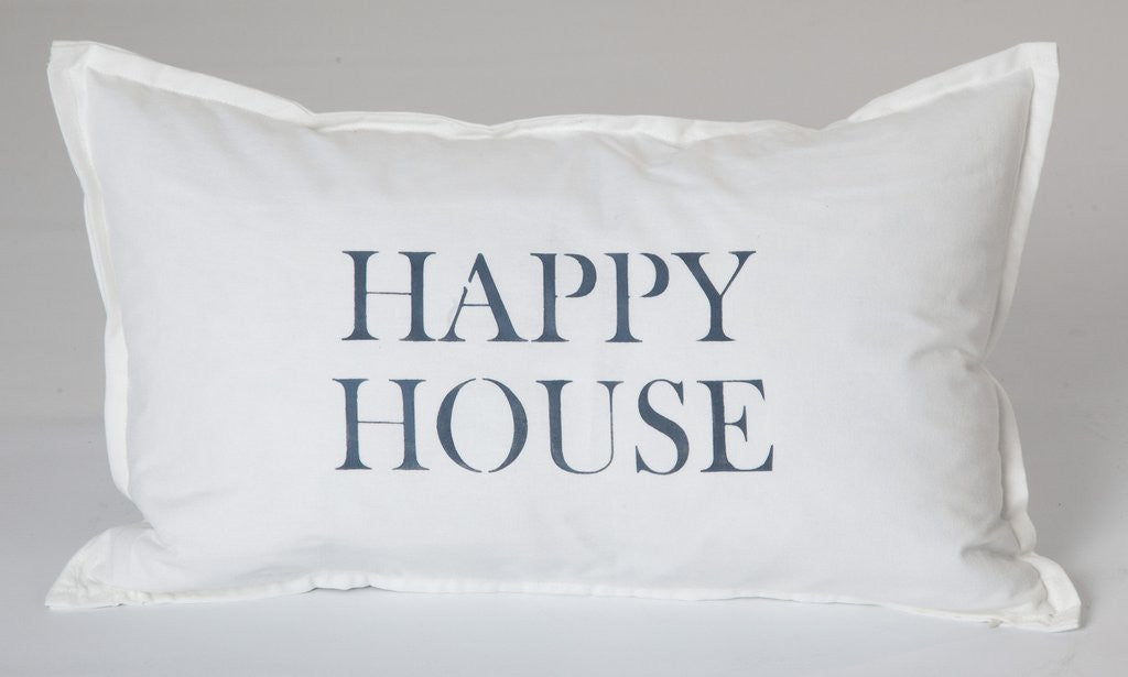 Happy House Lumbar Pillow-Face to Face Designs-The Bugs Ear