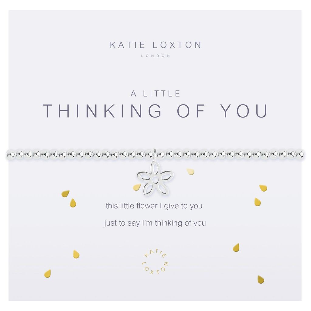 Katie Loxton A Little Thinking of You Silver Bracelet-Katie Loxton-The Bugs Ear