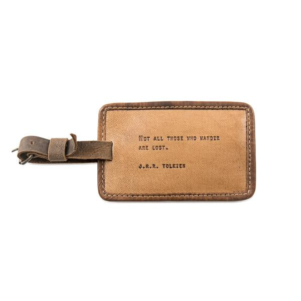 Leather Luggage Tag-Sugarboo Designs-The Bugs Ear