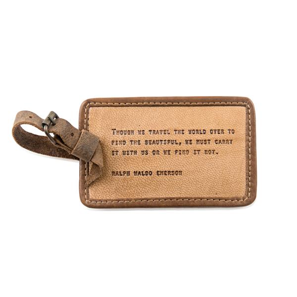 Leather Luggage Tag-Sugarboo Designs-The Bugs Ear