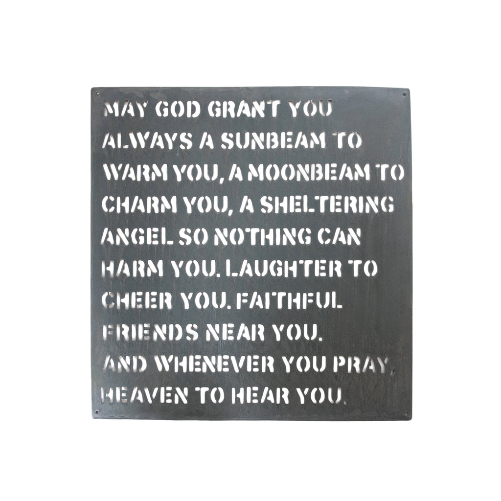 Sugarboo Metal Sign - May God Grant You-Sugarboo Designs-The Bugs Ear