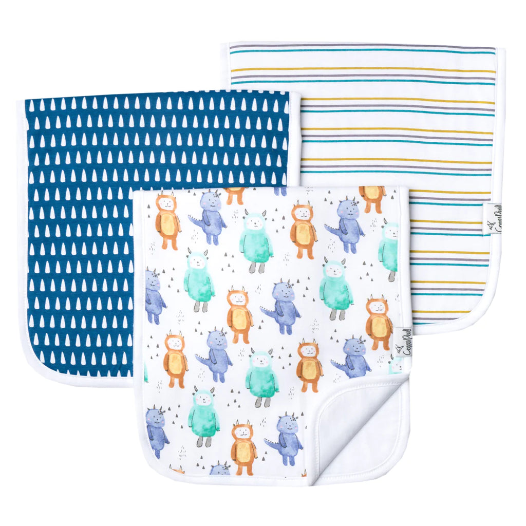 Copper Pearl Max Premium Burp Cloths-Copper Pearl-The Bugs Ear