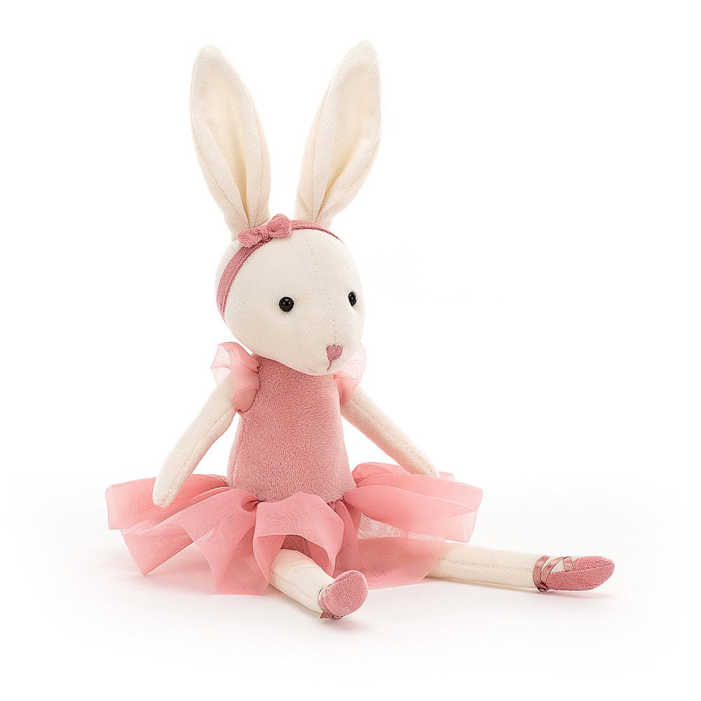 Jellycat Pirouette Bunny Rose-Jellycat-The Bugs Ear