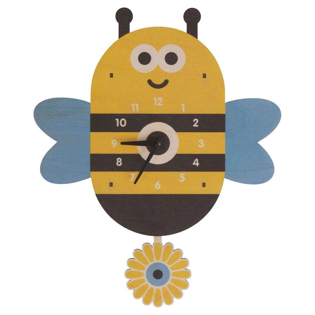 Bee Pendulum Clock-Modern Moose-The Bugs Ear