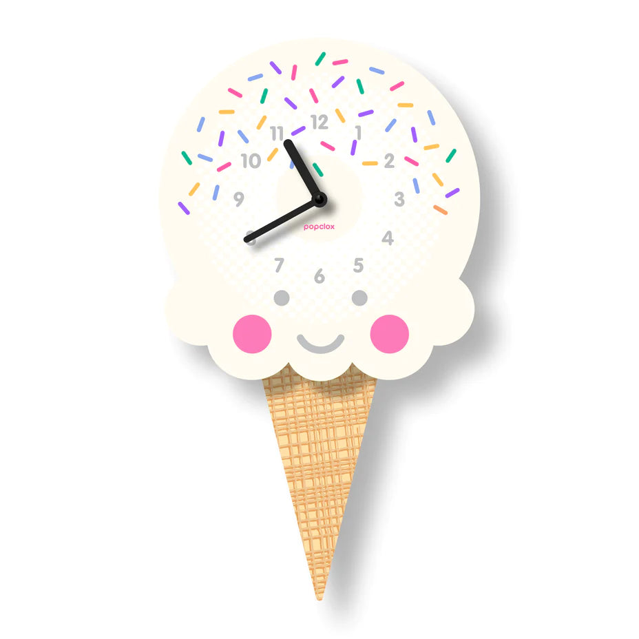 Ice Cream Pendulum Clock-Popclox-The Bugs Ear