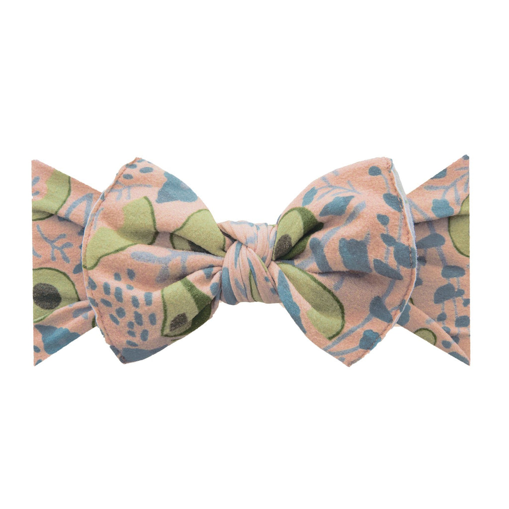 Baby Bling Printed Knot Avacado Floral-Baby Bling-The Bugs Ear