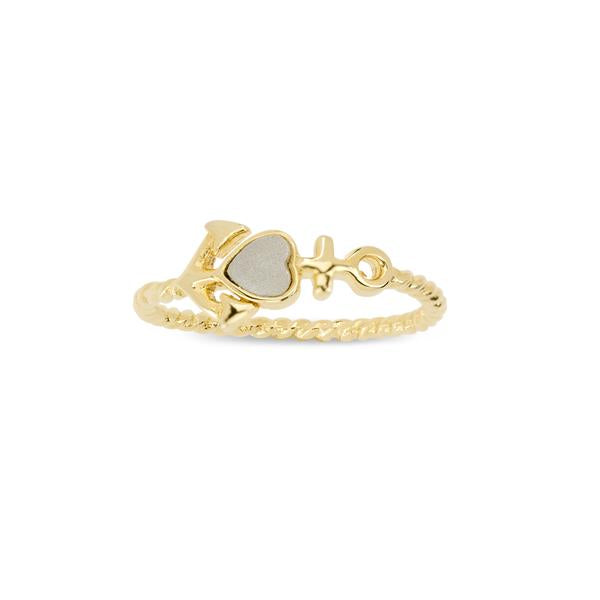 Luca and Danni Anchor Ring-Luca + Danni-The Bugs Ear