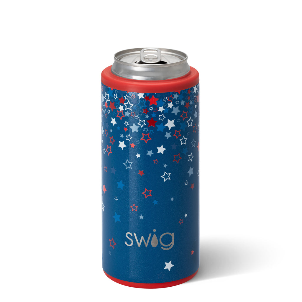 Swig 12 oz Skinny Can Cooler in Star Burst-Swig-The Bugs Ear
