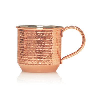 Thymes Simmered Cider Copper Cup Candle-Thymes Frasier Fir-The Bugs Ear