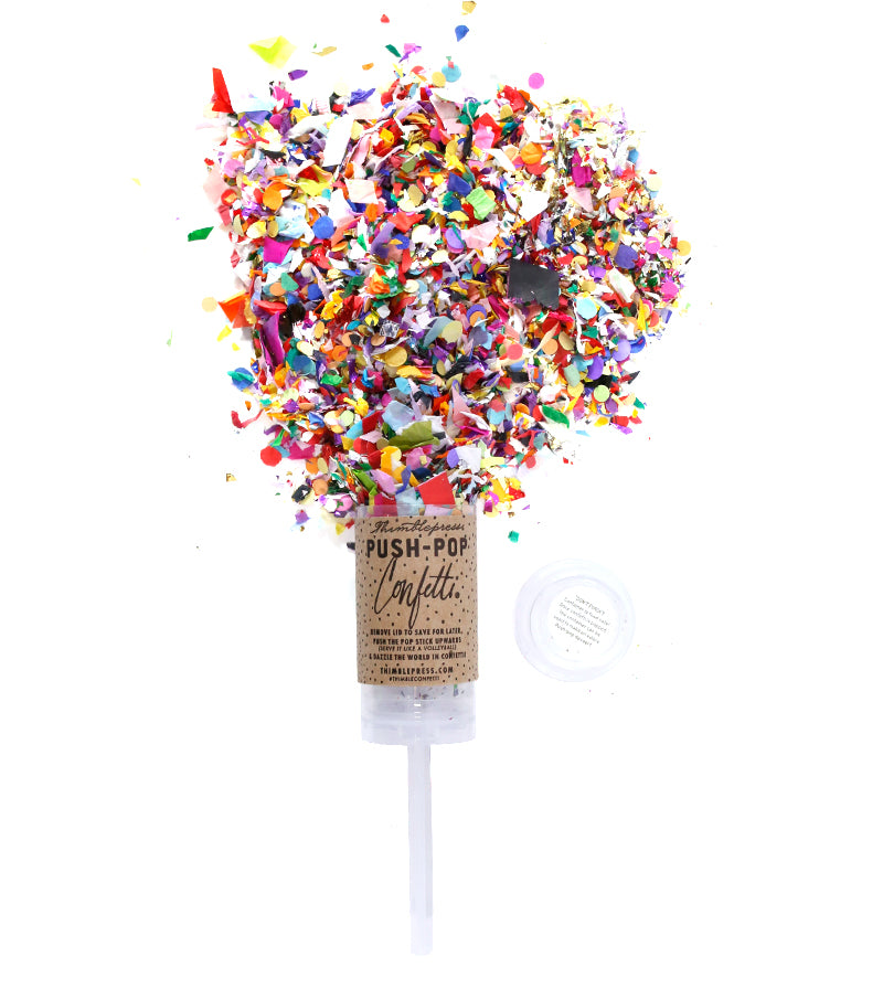 The Original Push-Pop Confetti-Thimblepress-The Bugs Ear