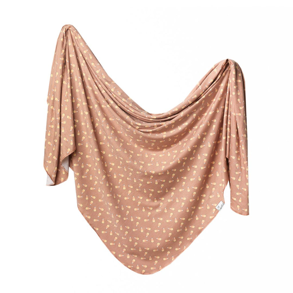 Copper Pearl Treat Knit Swaddle Blanket-Copper Pearl-The Bugs Ear