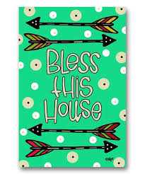 Bless This House Garden Flag-Magnolia Lane-The Bugs Ear