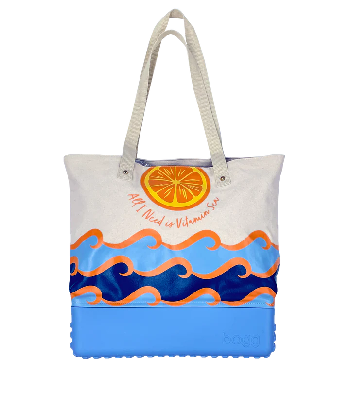Printed Canvas Bogg Bag Vitamin Sea-Bogg Bag-The Bugs Ear