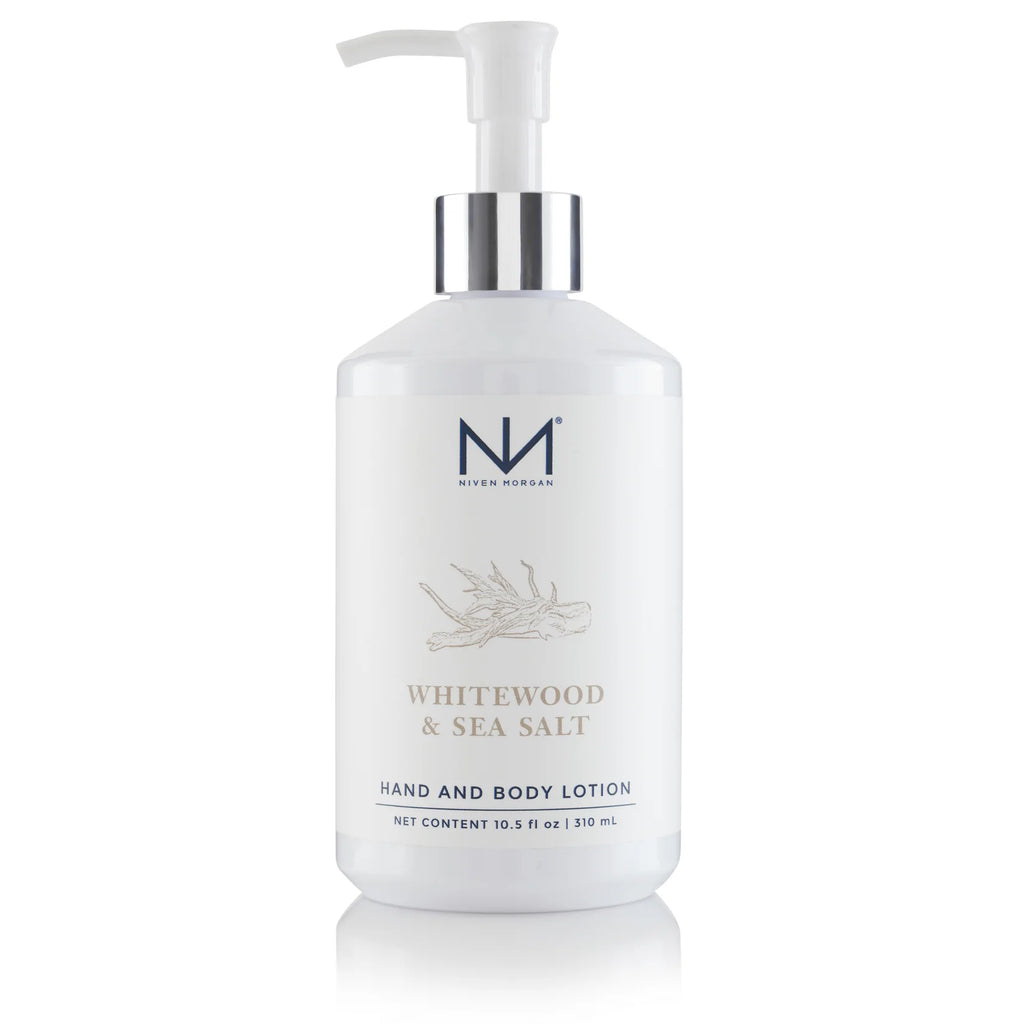 Niven Morgan Whitewood & Sea Salt Hand and Body Lotion-Niven Morgan-The Bugs Ear