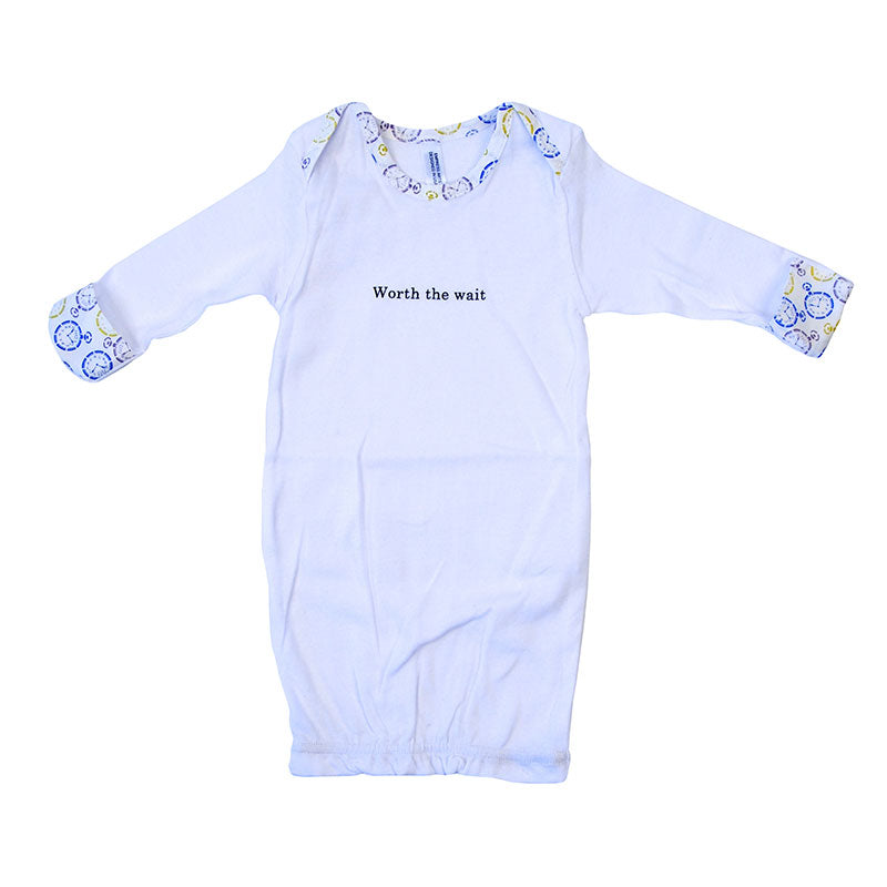 Worth The Wait Baby Gown-Empress Arts-The Bugs Ear