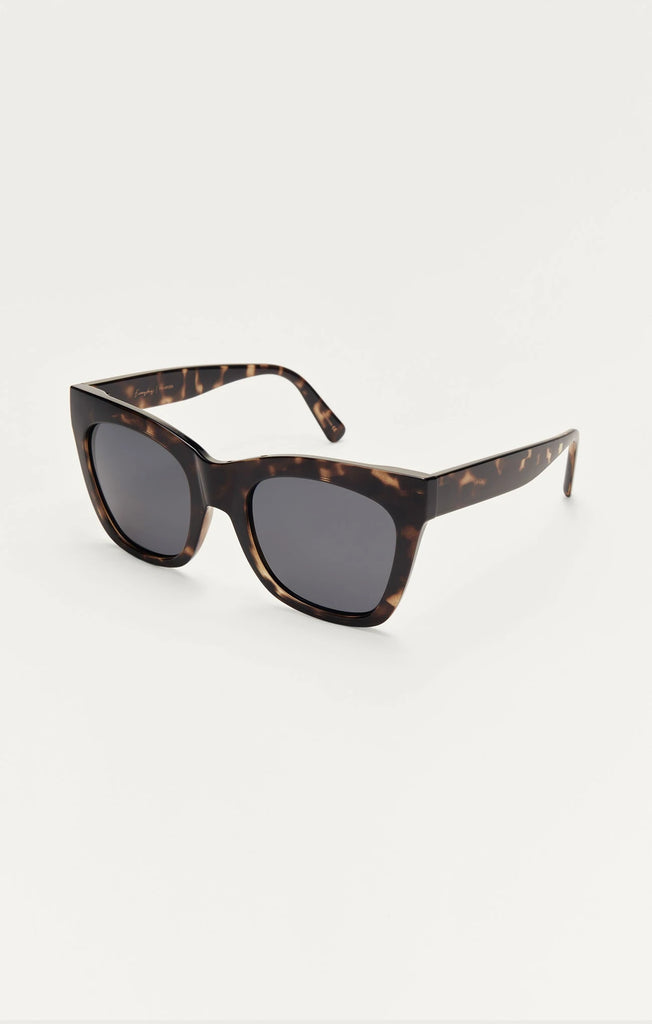 Z Supply Sunglasses Everyday Brown Tortoise Grey-Z Supply-The Bugs Ear