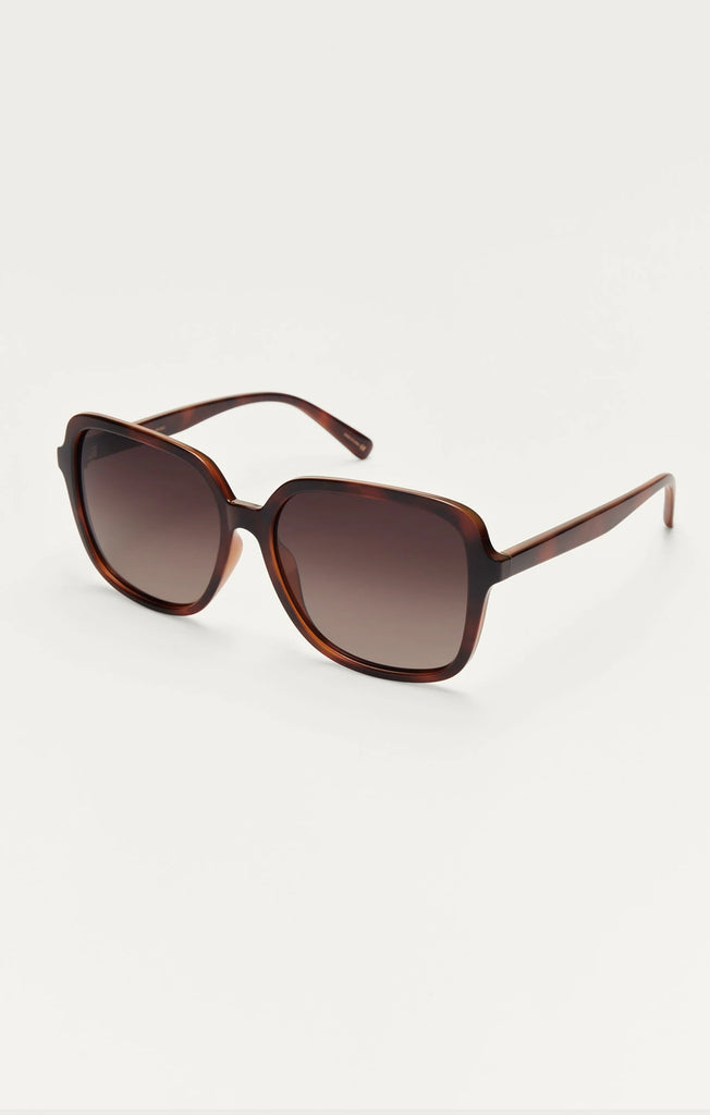 Z Supply Sunglasses Drop Off Brown Tortoise Gradient-Z Supply-The Bugs Ear