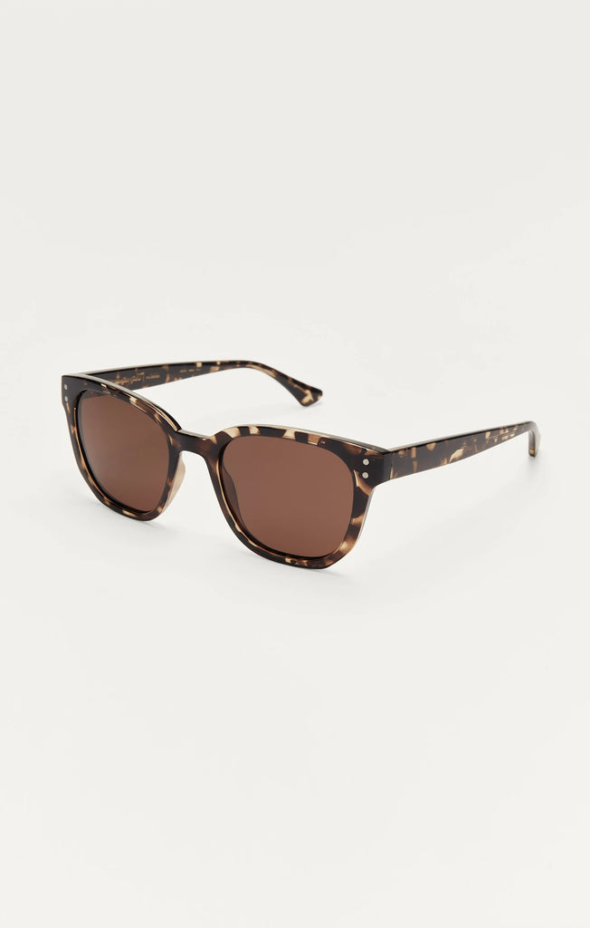 Z Supply Sunglasses Sun Seeker Brown Tortoise Gradient-Z Supply-The Bugs Ear
