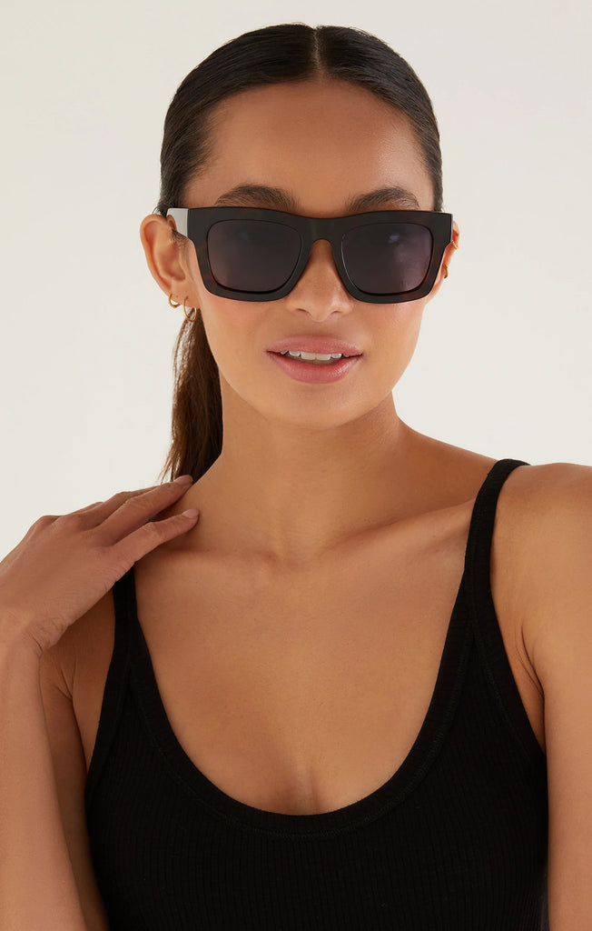 Z Supply Sunglasses Laylow Brown Tortoise Gradient-Z Supply-The Bugs Ear