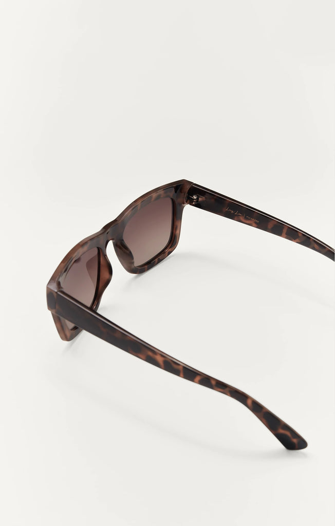 Z Supply Sunglasses Laylow White Leopard Gradient-Z Supply-The Bugs Ear