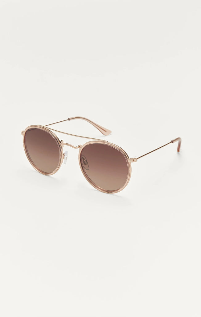 Z Supply Sunglasses Traveller Champagne Gradient-Z Supply-The Bugs Ear