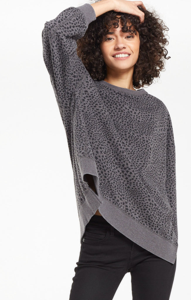 Z Supply Stardust Modern Weekender in Charcoal-Z Supply-The Bugs Ear