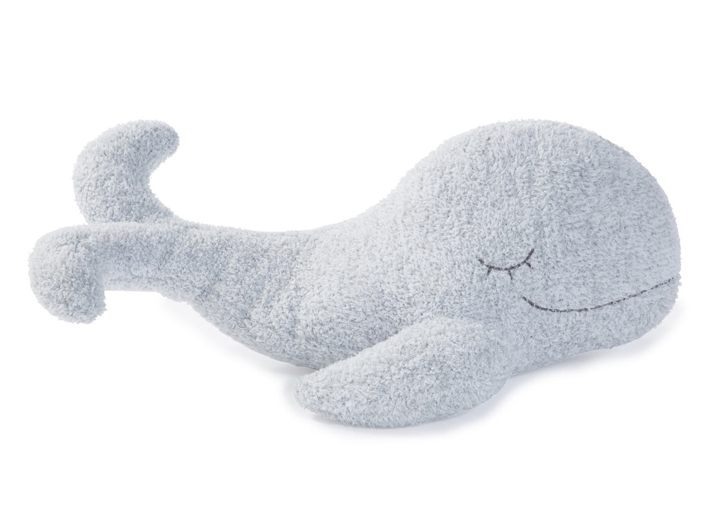 Barefoot Dreams Cozychic Whale Buddie Ocean White-Barefoot Dreams-The Bugs Ear
