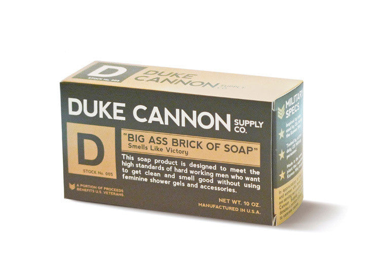 Duke Cannon Big Ass Brick of Soap Victory-Duke Cannon-The Bugs Ear