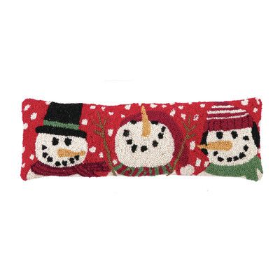 Three Snowmen Hook Pillow-Peking Handicraft-The Bugs Ear