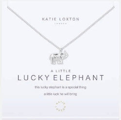 Katie Loxton A Little Lucky Elephant necklace-Katie Loxton-The Bugs Ear