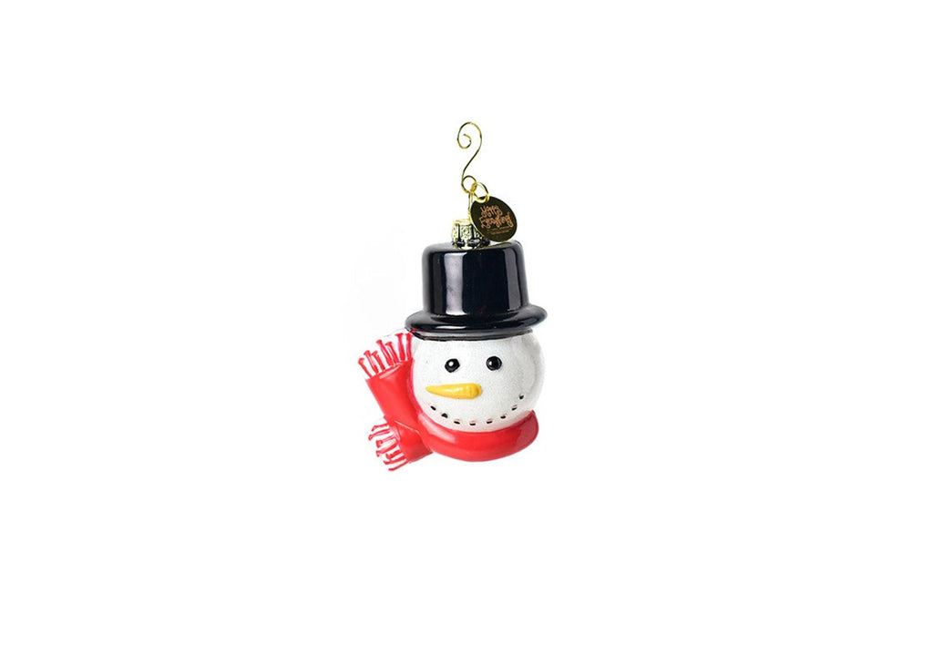 Happy Everything Top Hat Frosty Shaped Ornament-Happy Everything-The Bugs Ear