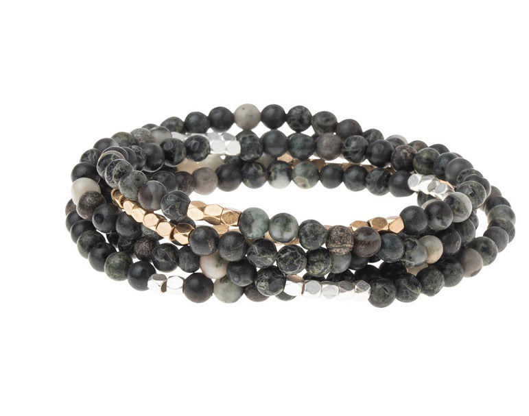 Kambaba Jasper Stone Tranquility Necklace Bracelet-Scout Curated Wears-The Bugs Ear