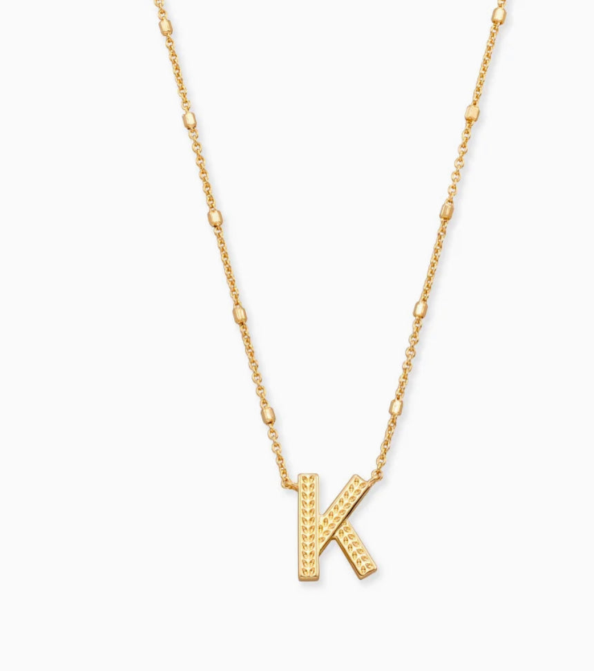 Kendra Scott Letter K Pendant Necklace-Kendra Scott-The Bugs Ear