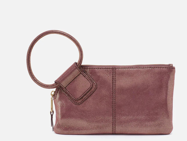 Hobo Sable Metallic Wristlet in Sugar Plum-Hobo-The Bugs Ear