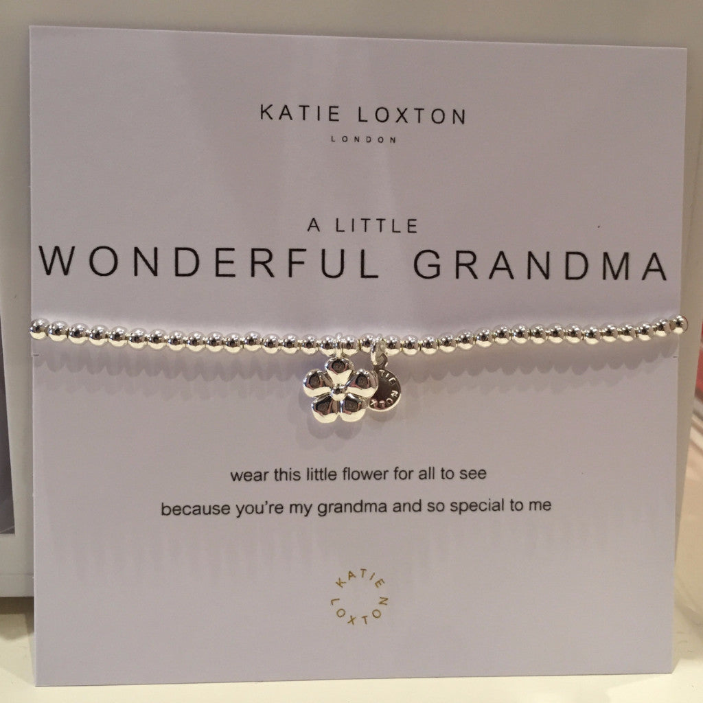 Katie Loxton A Little Wonderful Grandma Bracelet-Katie Loxton-The Bugs Ear