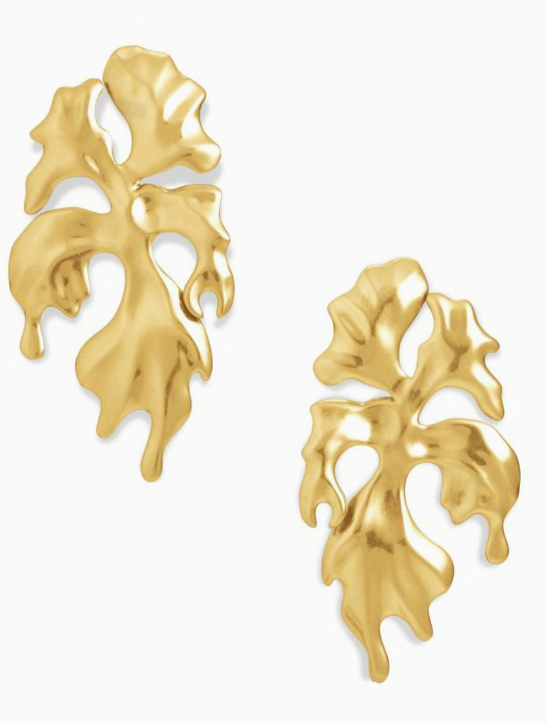 Kendra Scott Savannah Statement Earrings In Vintage Gold-Kendra Scott-The Bugs Ear